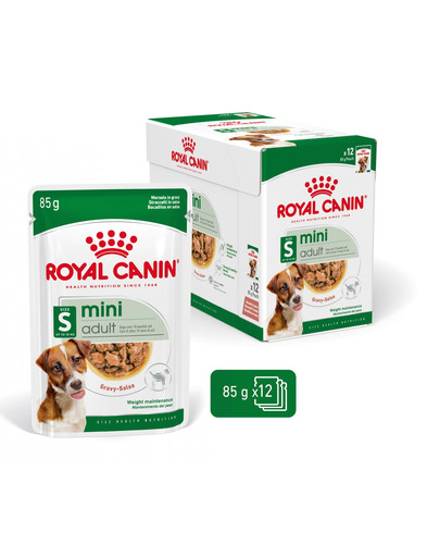 ROYAL CANIN Mini adult 12x85 g mokra karma dla psów małych ras