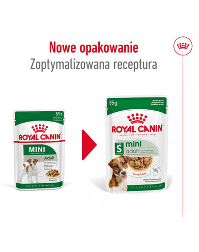 ROYAL CANIN Mini Adult mokra karma dla psów ras małych do 10 kg