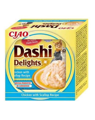 INABA Cat Dashi Delights mokra karma w bulionie dla kotów 70 g