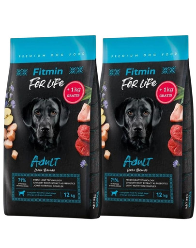 FITMIN Dog For Life Adult large breed 26 kg (2 x 13 kg)