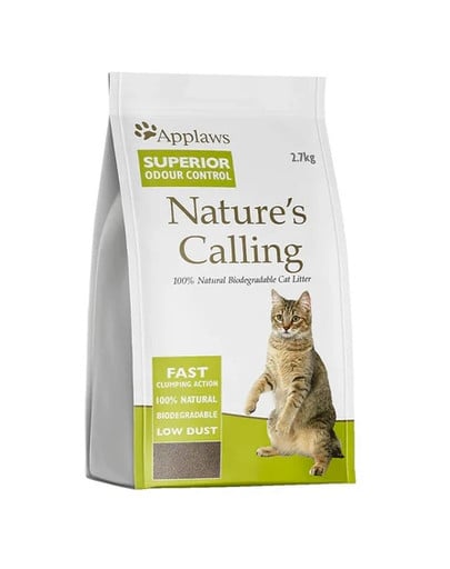 Nature's Calling Cat Litter 2.7 kg naturalny żwirek dla kotów