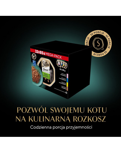 SHEBA Sauce Collection mokra karma w sosie dla kotów