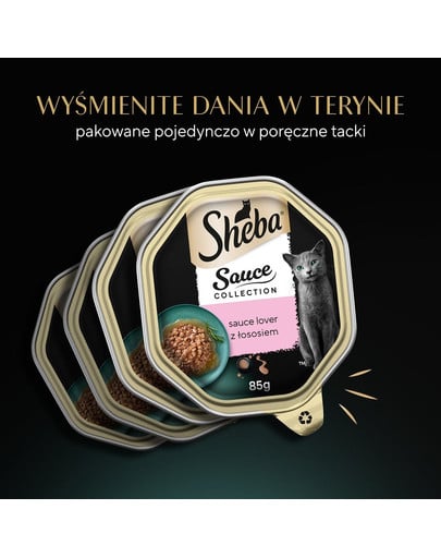 SHEBA Sauce Collection mokra karma w sosie dla kotów