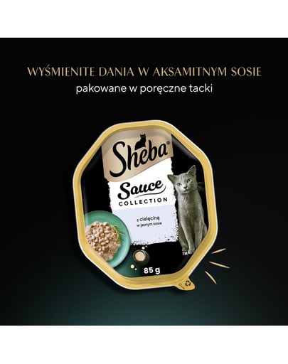 SHEBA Sauce Collection mokra karma w sosie dla kotów