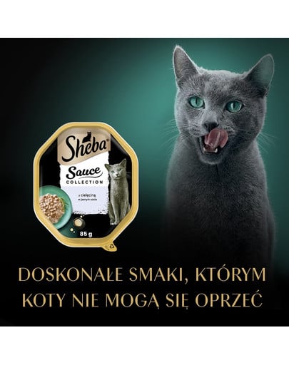 SHEBA Sauce Collection mokra karma w sosie dla kotów