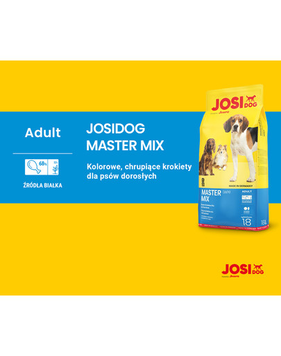 JOSERA JosiDog Master Mix Adult 4,5 kg (5x900 g)