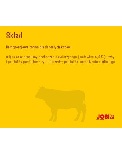 JOSERA JosiCat puszka w galaretce 400g dla dorosłego kota