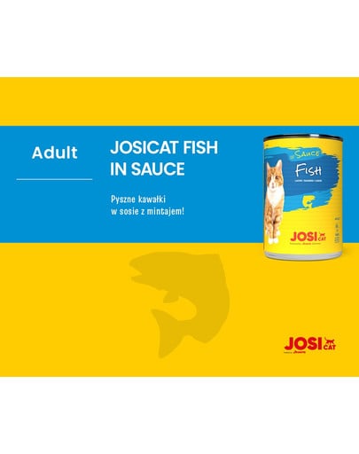 JOSERA JosiCat puszka w sosie 415g dla dorosłego kota