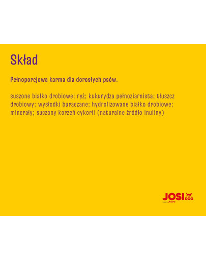 JOSERA JosiDog adult sensitive 900g karma dla psów