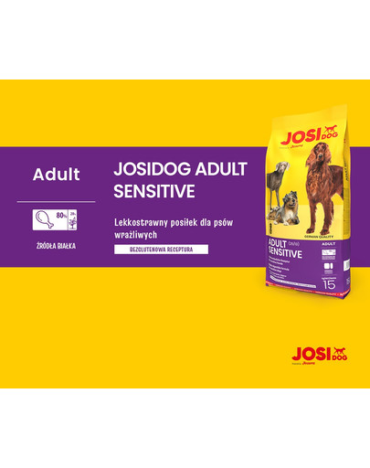 JOSERA JosiDog adult sensitive 900g karma dla psów