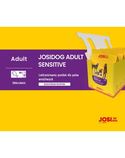 JOSERA JosiDog Adult Sensitive 5 x 900 g