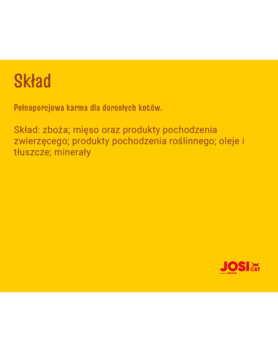 JOSERA JosiCat Tasty Beef 650g sucha karma dla kotów