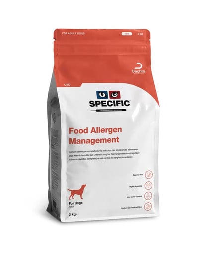 Dog CDD Food Allergen Management 2 kg karma dla psów z alergią pokarmową