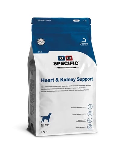 Dog CKD Heart & Kidney Support 2 kg karma dla psów z niewydolnością serca, nerek lub wątroby