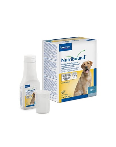 Nutribound Dog 3x150ml roztwór doustny dla psów w okresie rekonwalescencji