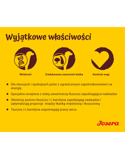 JOSERA Dog Balance 4 kg dla starszych psów
