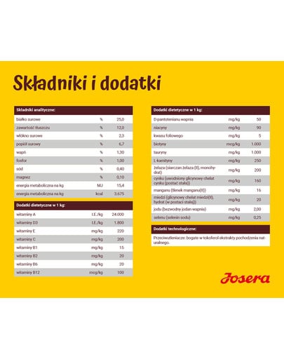 JOSERA Kids 12,5kg dla młodych psów ras średnich i dużych