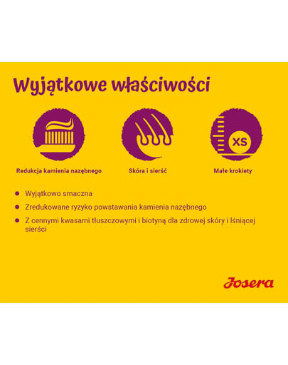 JOSERA Miniwell 10kg dla dorosłych psów ras małych