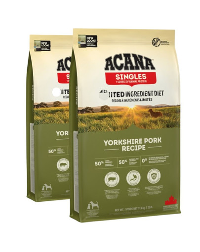 ACANA Yorkshire Pork 22,8 kg (2 x 11,4 kg)