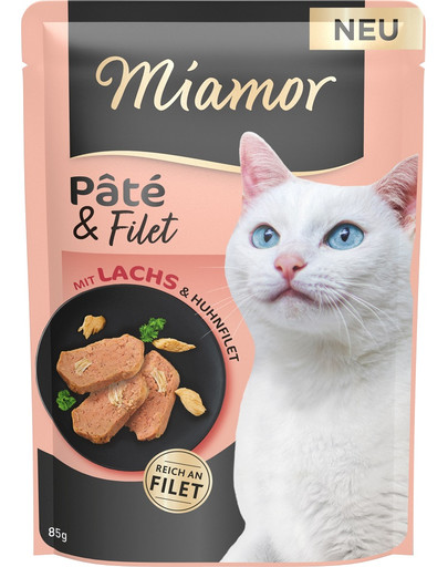 Pate and Filet with Salmon kawałki filetów z łososiem 85 g