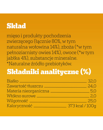 PEDIGREE Ranchos Cubes 70 g karma uzupełniająca dla dorosłych psów z wołowiną