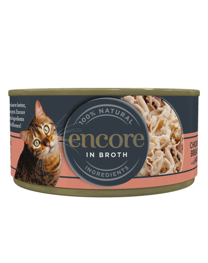 ENCORE Cat Multipak kurczak w bulionie dla kota 32x70g