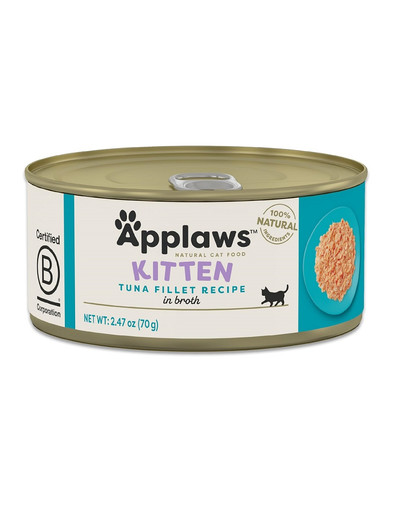 APPLAWS Cat Adult in Broth puszka w bulionie 70 g dla dorosłych kotów