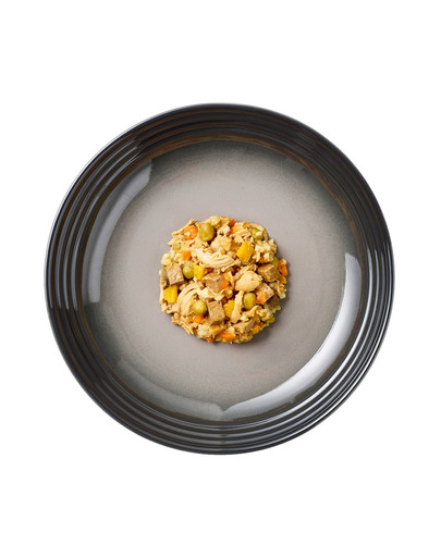 Dog kurczak z wątróbką wołową i warzywami w bulionie dla psa 12x156g