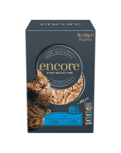 Cat Multipak mix smaków rybnych w galaretce dla kota 20x50g
