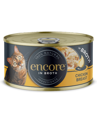 Cat pierś z kurczaka w bulionie dla kota 16x70g