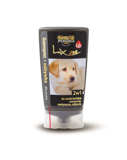PCHEŁKA Luxline Szampon i odżywka 2w1 do sierści krótkiej 200ml