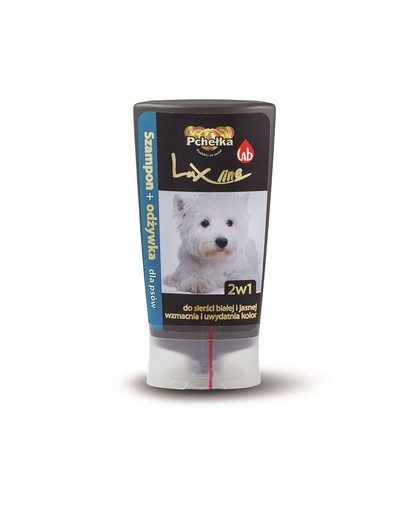 PCHEŁKA Luxline Szampon i odżywka 2w1 do sierści jasnej 200ml