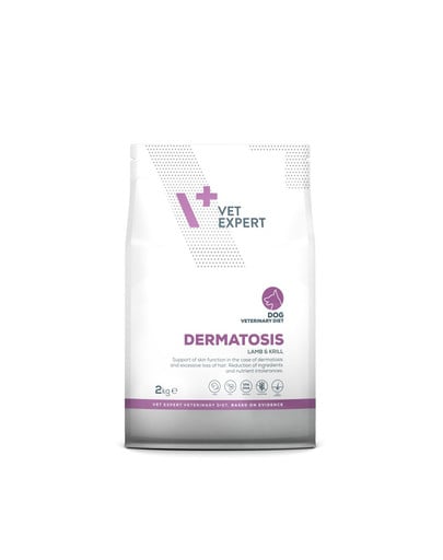 Veterinary Diet Dog Dermatosis Lamb and Krill 2 kg