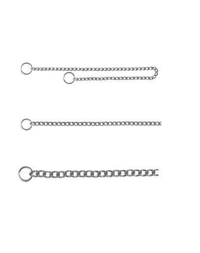 Łańcuszek metalowy jednorzędowy 60 cm / 2.5 mm