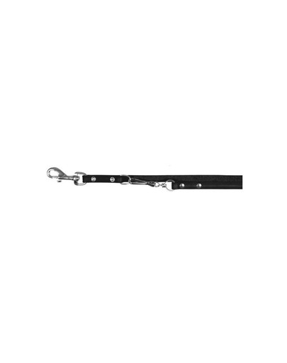 Smycz "Basic adjustable lead" S - M  2 m / 13 mm czarny