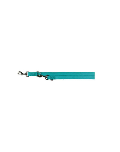 Smycz "Premium adjustable lead double" XS  2 m / 10 mm jasnoniebieski
