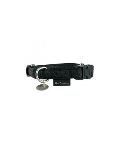 Obroża regulowana mac leather 20 mm czarny