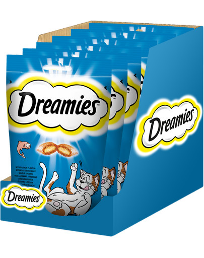 DREAMIES 6x60 g przysmak z wybornym łososiem dla kota