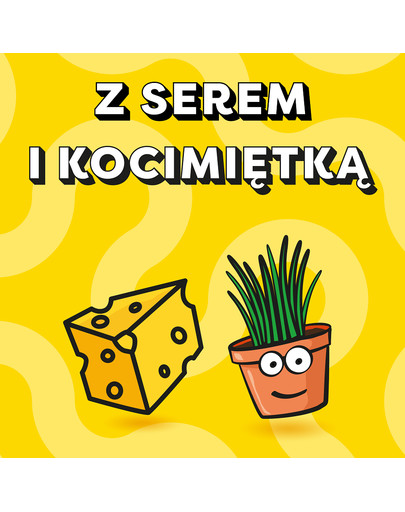 DREAMIES Creamy MEGA PACK karma uzupełniająca z serem i z kocimiętką 12x10 g