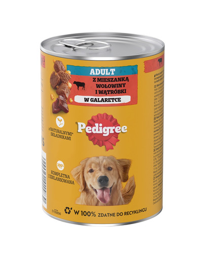 PEDIGREE Adult 400g mokra karma dla psów w galaretce