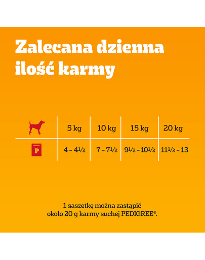 PEDIGREE Adult Wybór Smaków saszetki 4x100 g mokra karma pełnoporcjowa dla dorosłych psów, z mieszanką wołowiny i wątróbki, z drobiem, w galaretce