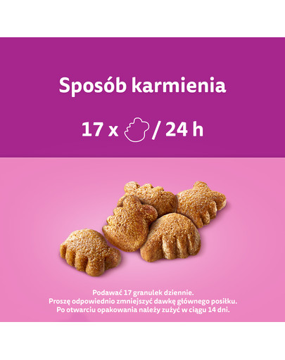 WHISKAS Dentabites 40 g dentystyczny przysmak dla dorosłych kotów