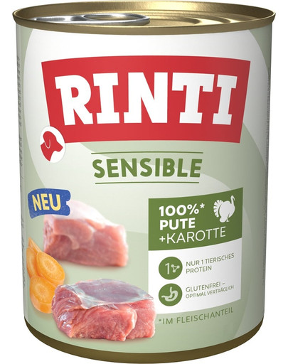 RINTI Sensible dla psów wrażliwych 800 g