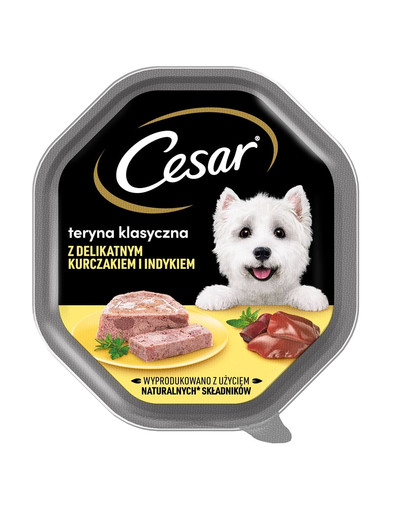 CESAR tacka 150 g mokra karma pełnoporcjowa dla dorosłych psów teryna