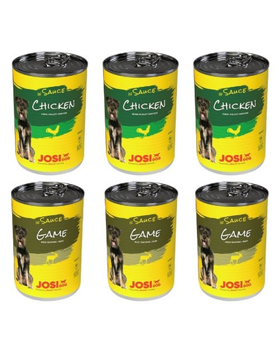 JOSERA JosiDog puszka w sosie 415g dla dorosłych psów