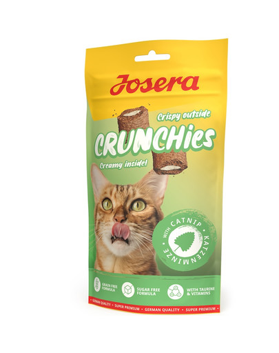 Crunchies with Catnip 60 g chrupiące przysmaki z kocimiętką dla kotów