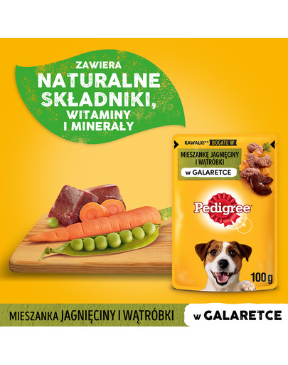 PEDIGREE Adult 100 g saszetka w galaretce dla dorosłych psów