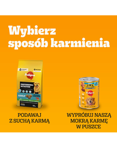 PEDIGREE Adult Wybór Smaków saszetki 40x100 g mokra karma pełnoporcjowa dla dorosłych psów, z mieszanką wołowiny i wątróbki, z kurczakiem, z rybą, z drobiem, w galaretce