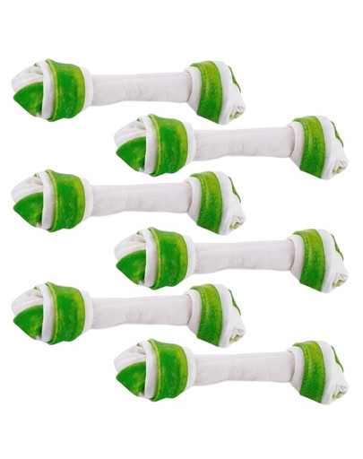 MACED Kość wiązana biała chlorofil 21 cm 6 szt.