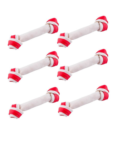 MACED Kość Wiązana Biała Bekon 16 cm 6szt.